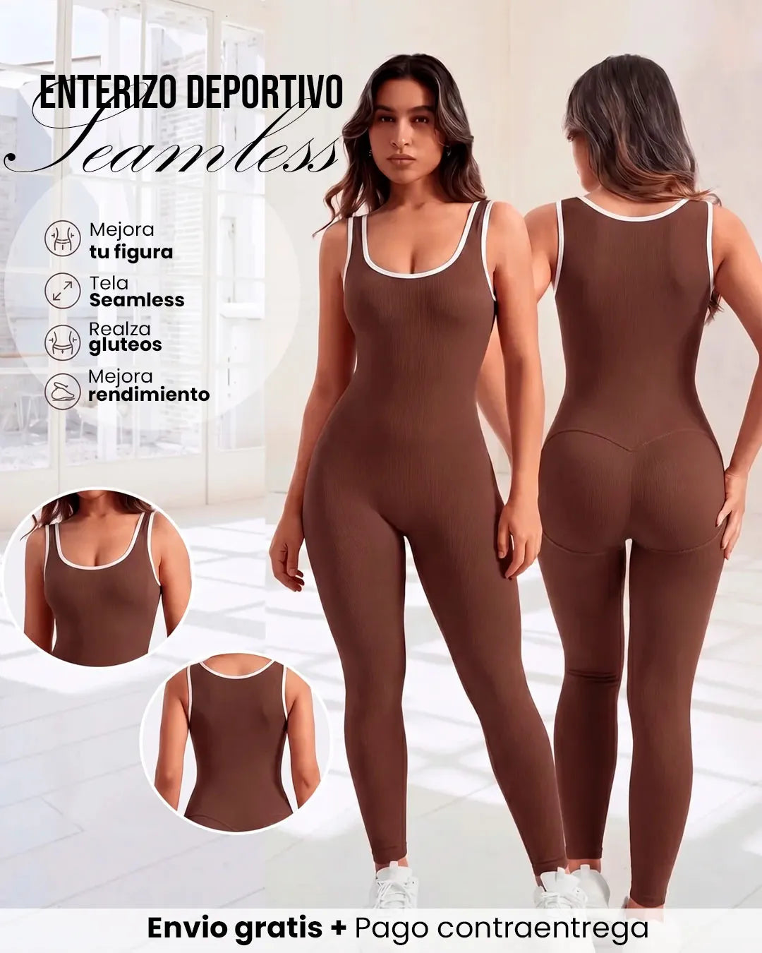 ENTERIZO DEPORTIVO SEAMLESS