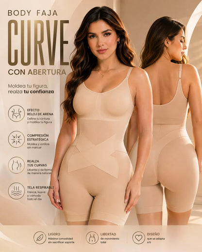 BODY FAJA CURVE CON ABERTURA