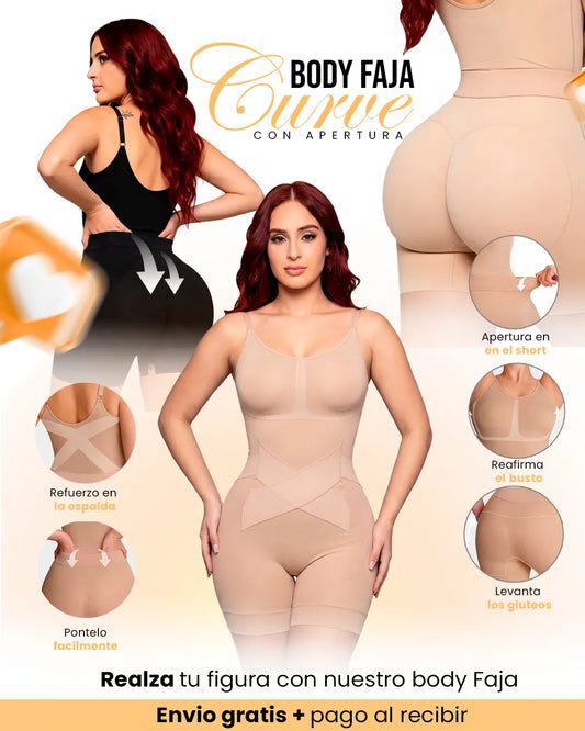 BODY FAJA CURVE CON ABERTURA