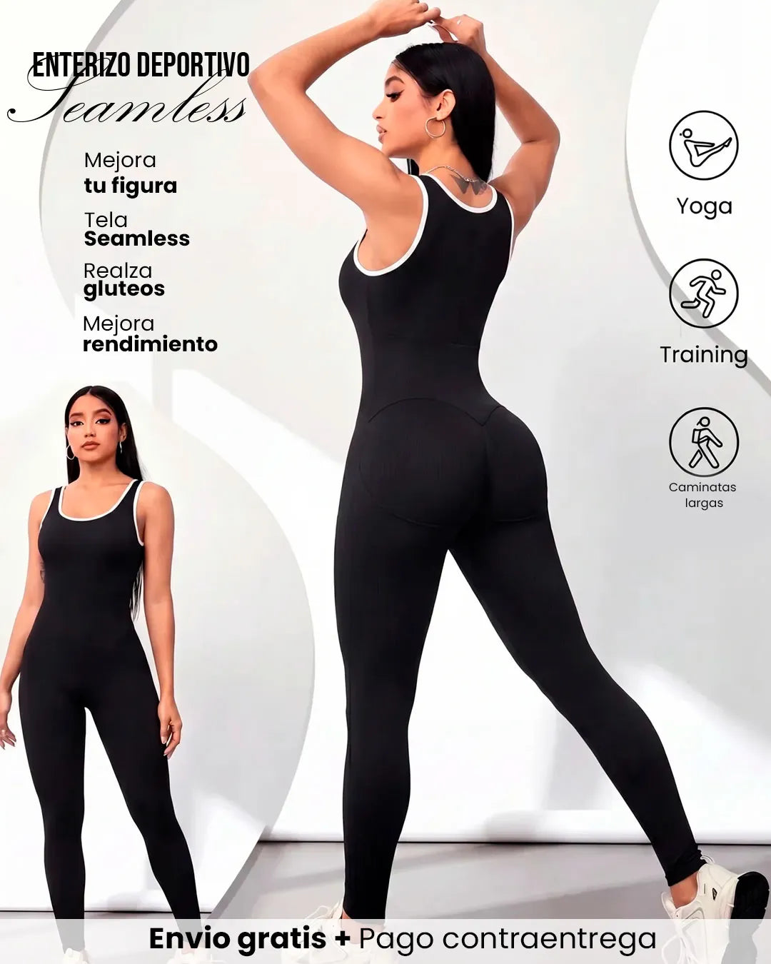ENTERIZO DEPORTIVO SEAMLESS