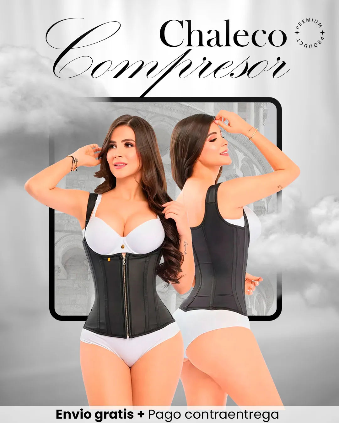 CHALECO COMPRESOR 9 VARILLAS EXTREMO